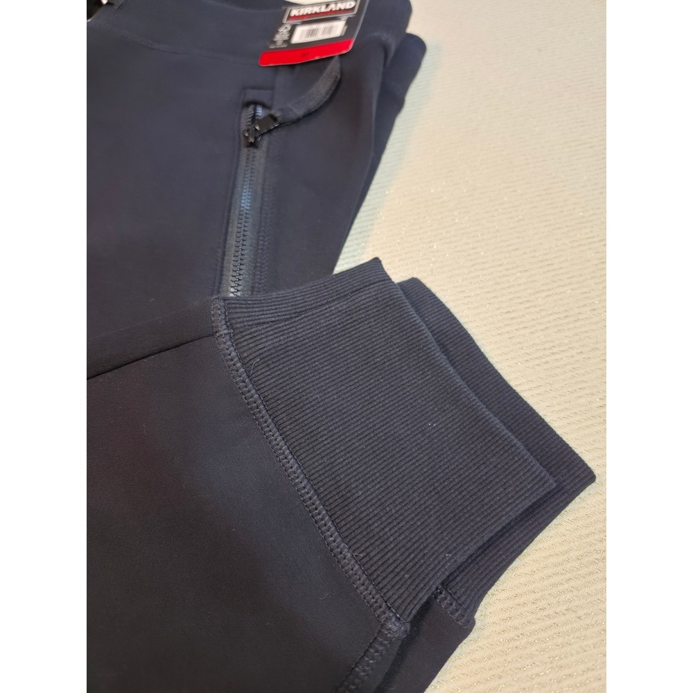 Kirkland Performance Jogger Black Heather Slim Tapered Sweatpants Womens Small - Picture 3 of 6